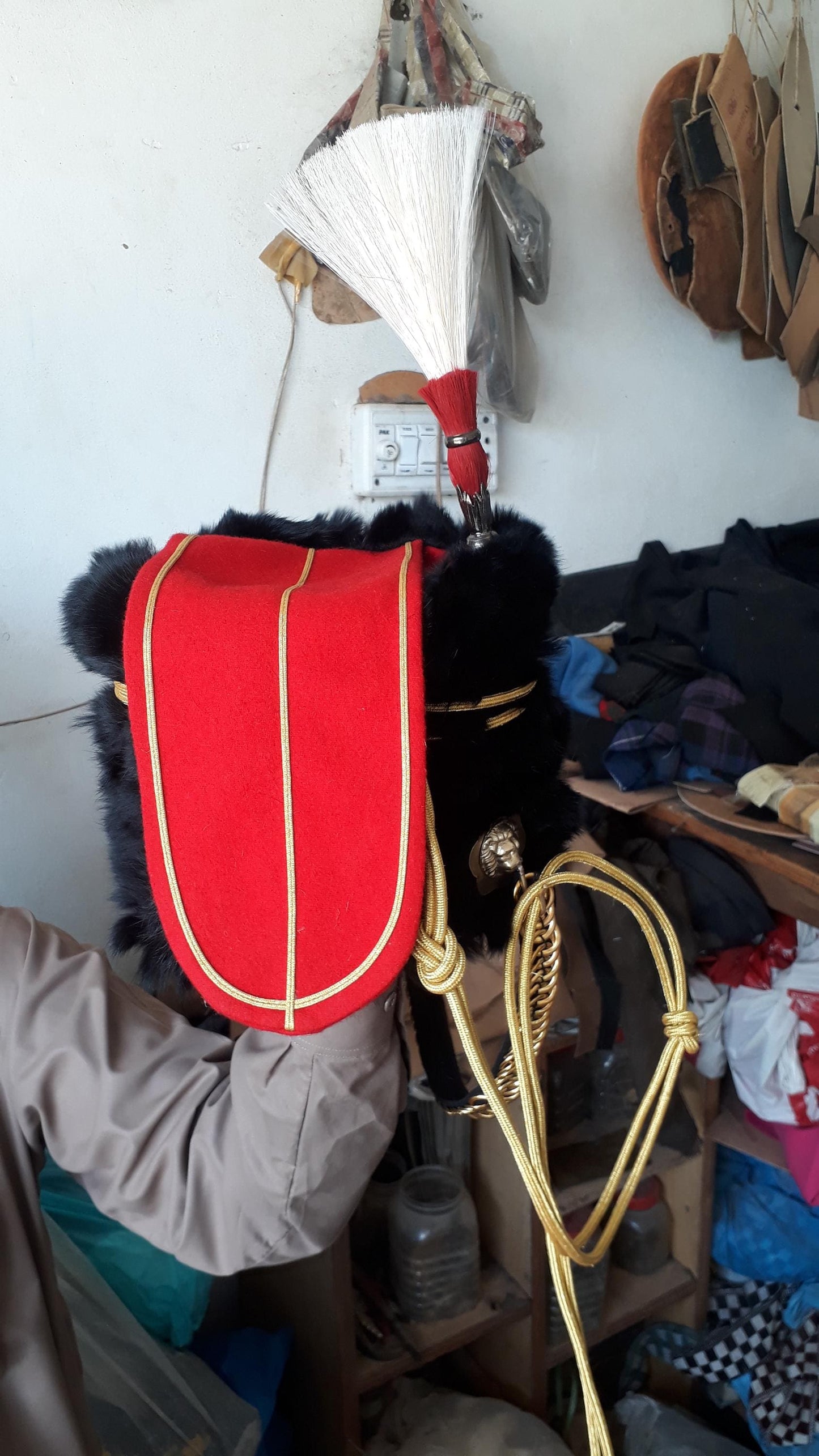 British 11th Hussars Busby