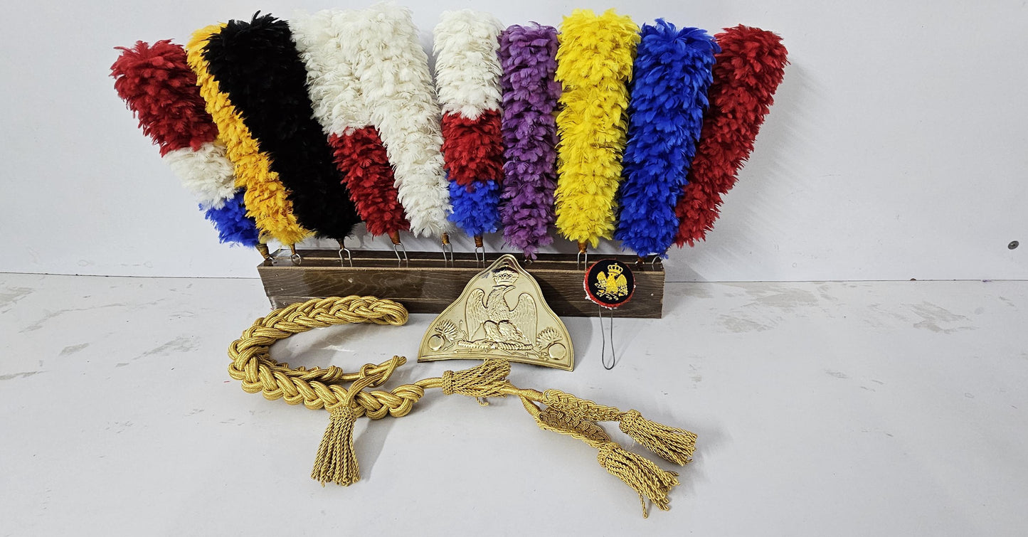 French Napoleonic Shako Helmet Accessories