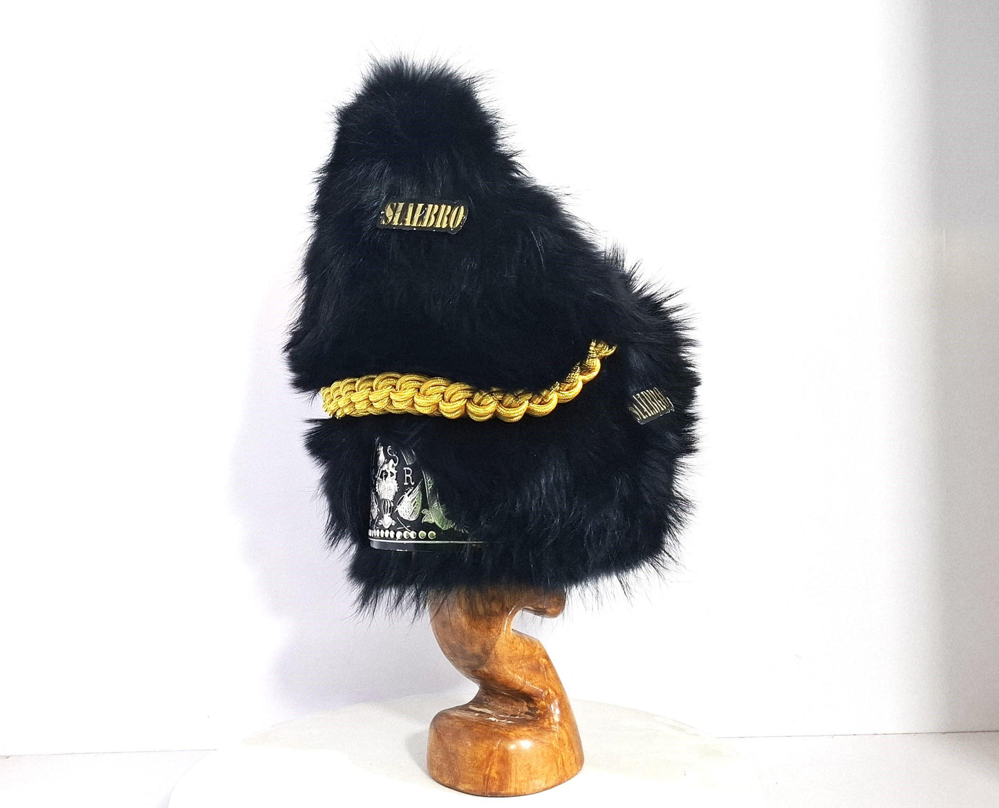 British Drummers shako hat golden cord