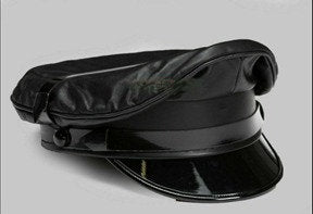 Finest Soft Ethically Sourced Real Leather Biker Muir Cap Hat – Handmade Classic Style