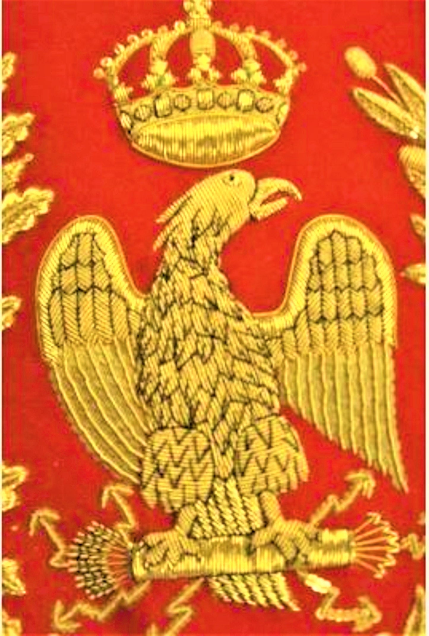 french nepoleon Officer's sabretache, light cavalry type