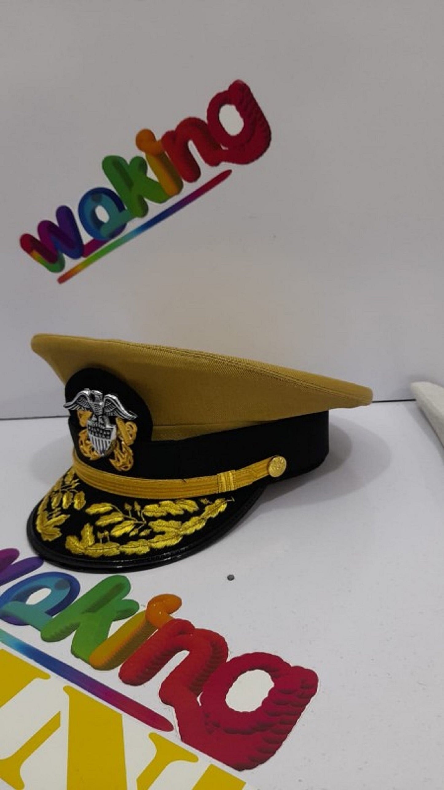 USA NAVY COMMANDER admiral cap