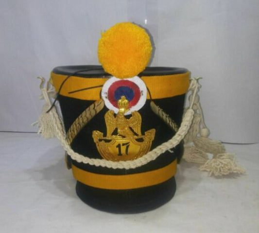 Chako Pickelhaube shako France Napoleon Waterloo line infantry Helmet J11