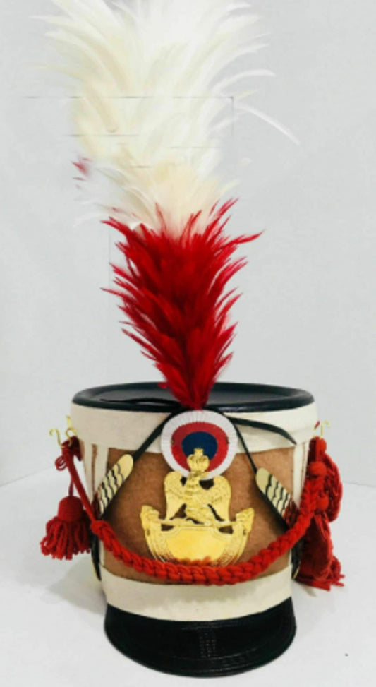 Chako Pickelhaube shako France Napoleon Waterloo line infantry Helmet J30