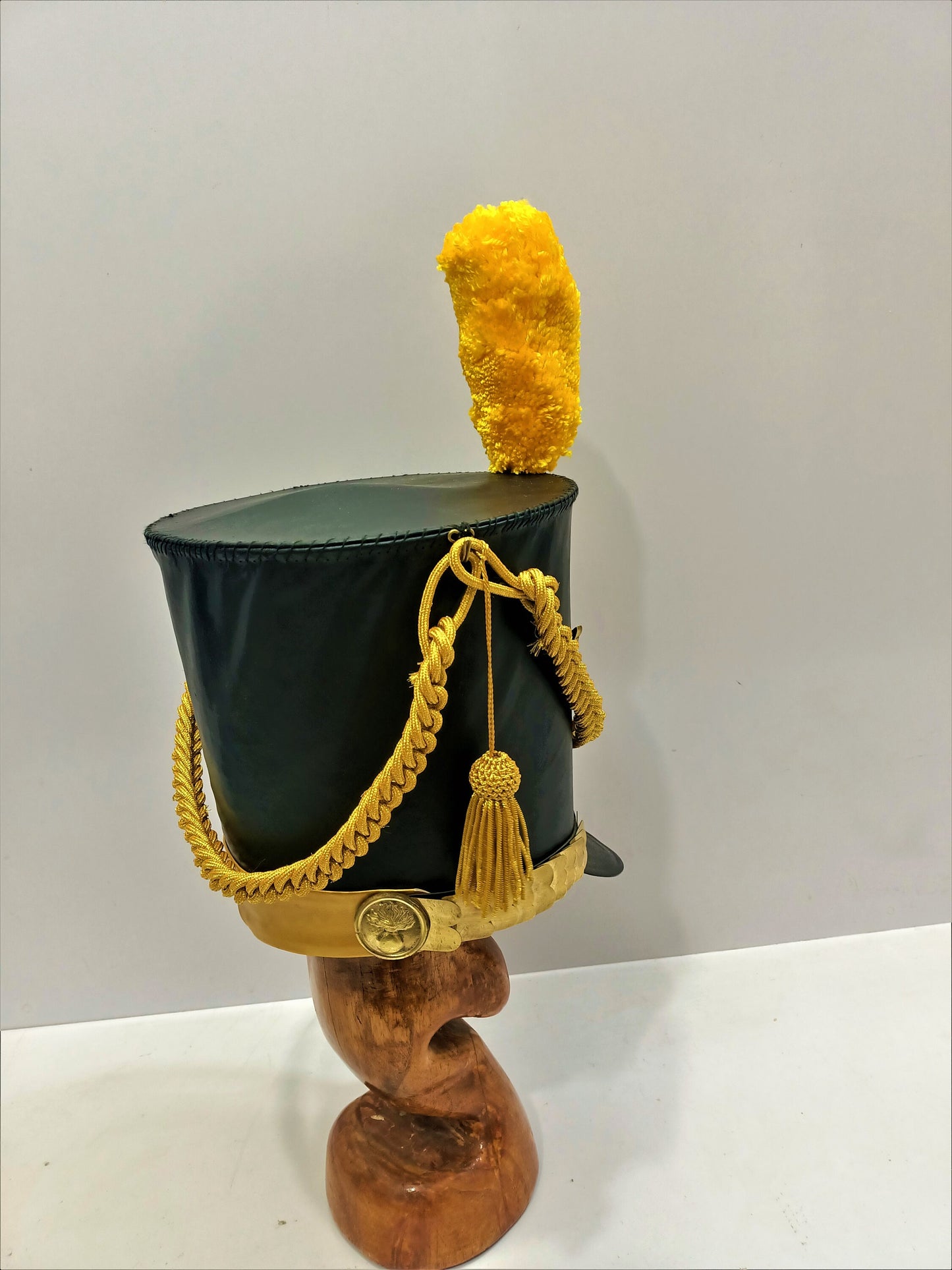Virginia Militia Officer Bell Crown Shako Hat