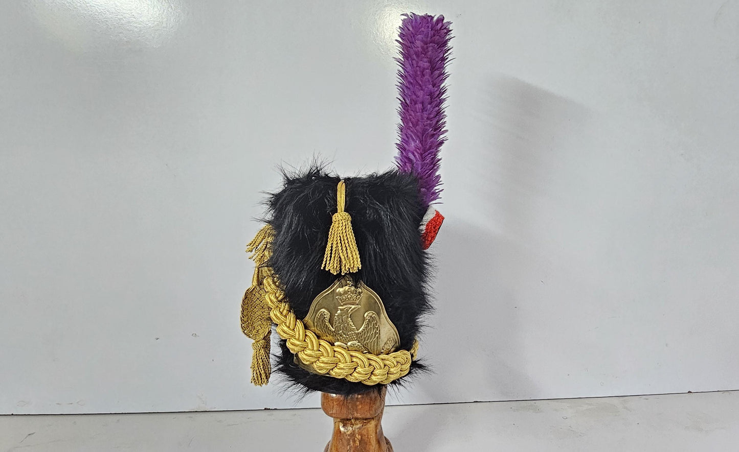 Napoleonic 1st Empire French Imperial Guard Shako Hat – Handmade with  Plume