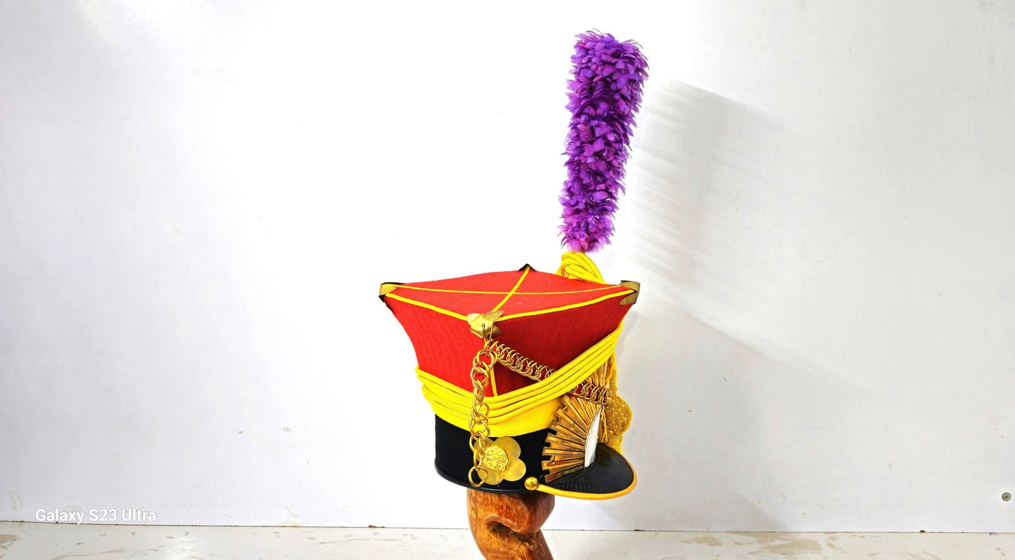 Napoleonic 1st Guard Lancer shako Hussar hat brand new reproduction