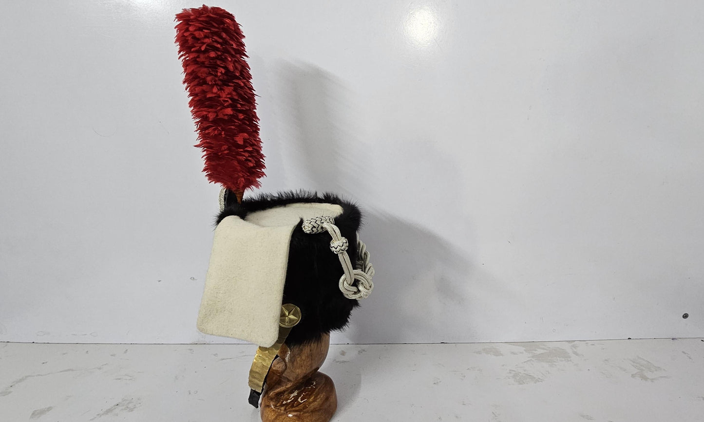 Prussian 2nd (Queen Victoria of Prussia's) Life Hussars Regiment Other Rank's busby