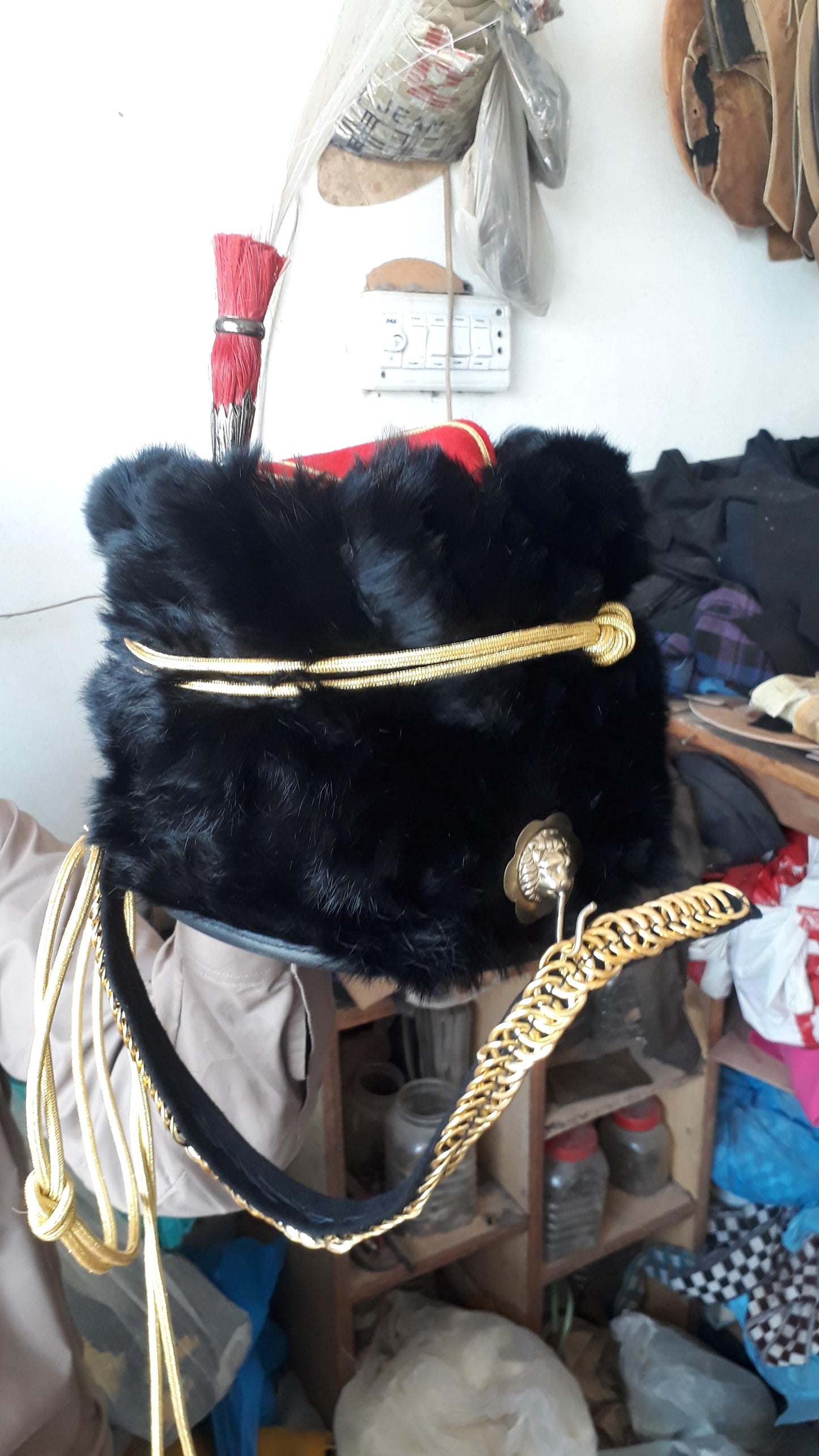 British 11th Hussars Busby