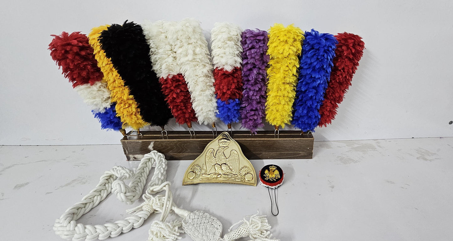 French Napoleonic Shako Helmet Accessories