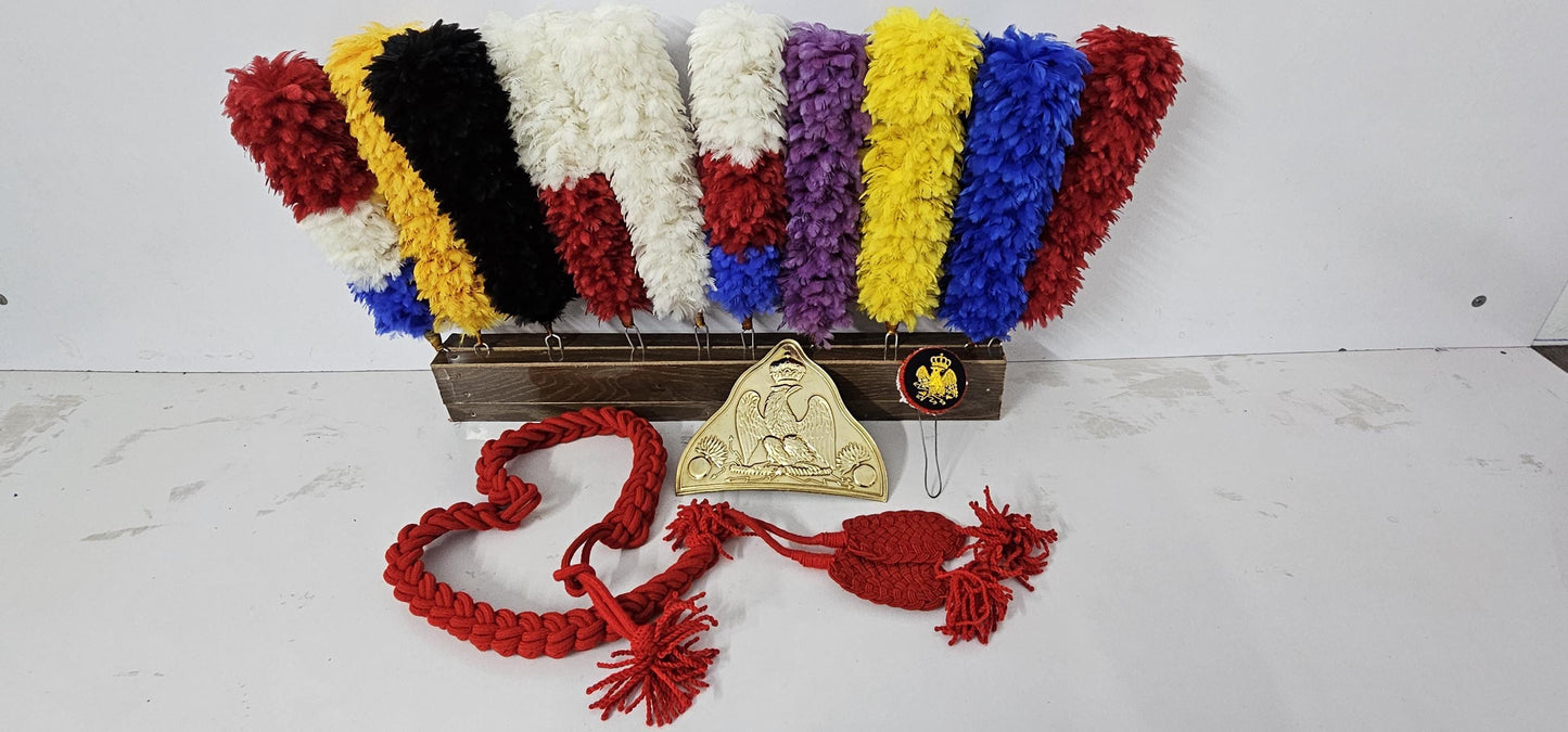 French Napoleonic Shako Helmet Accessories