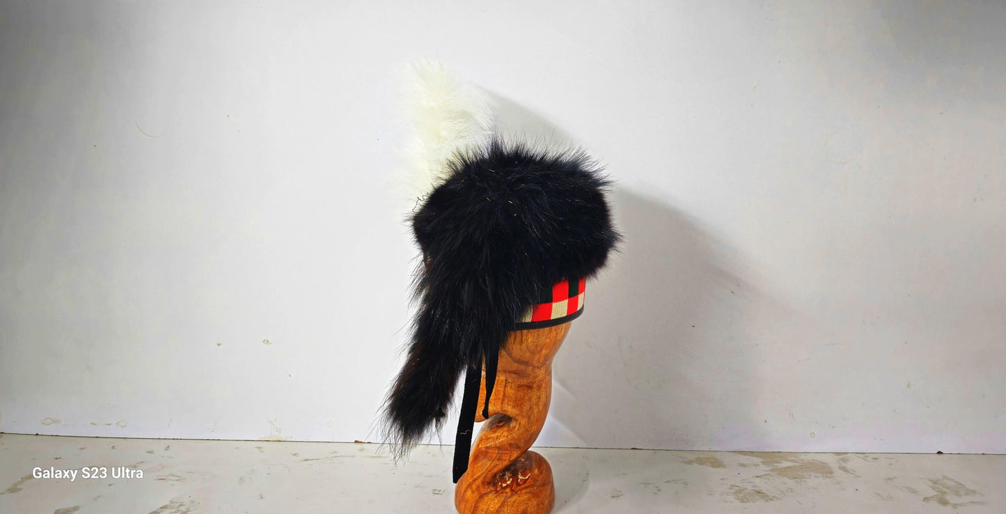 92nd Gordon Highlanders 1815 feather Bonnet Hat Reproduction