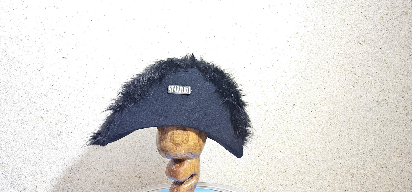 Napoleonic 17th-18th Century British French Officer Bicorn Hat