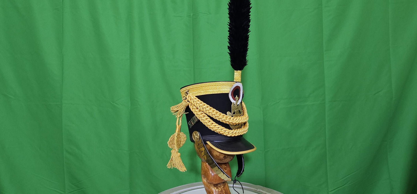 Napoleonic 18th Century 11th Hussars Military officer Shako