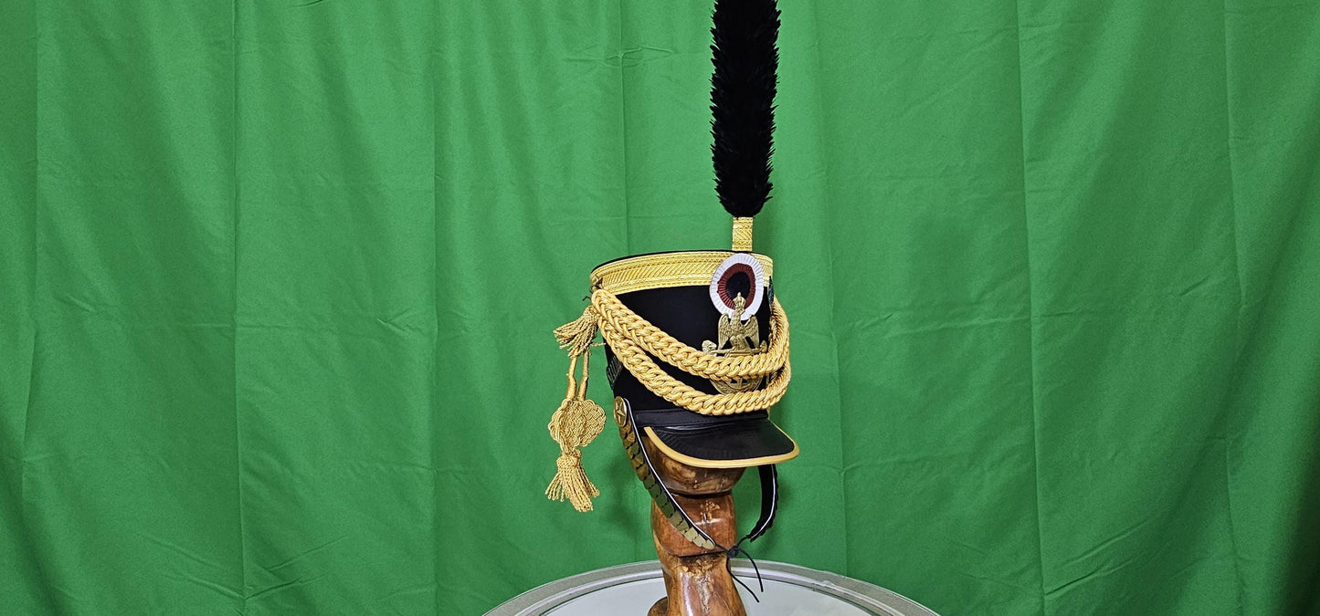 Napoleonic 18th Century 11th Hussars Military officer Shako