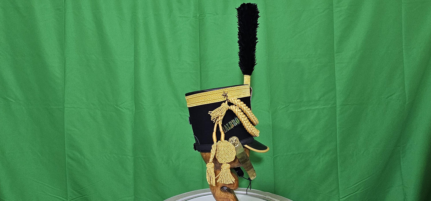 Napoleonic 18th Century 11th Hussars Military officer Shako