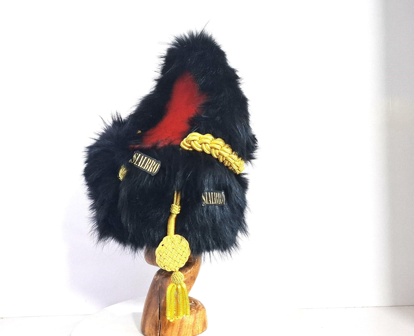 British Drummers shako hat golden cord
